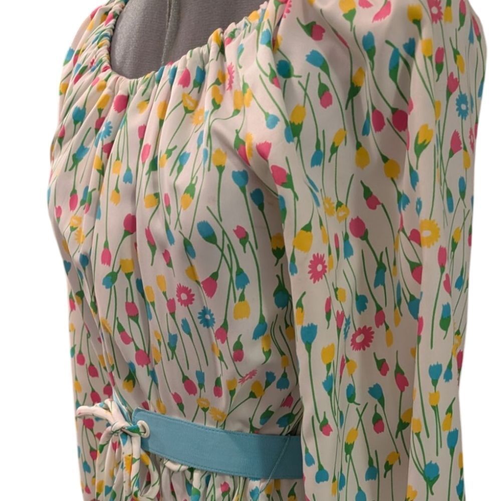 vintage‎ 70s floral print Jamison long dress